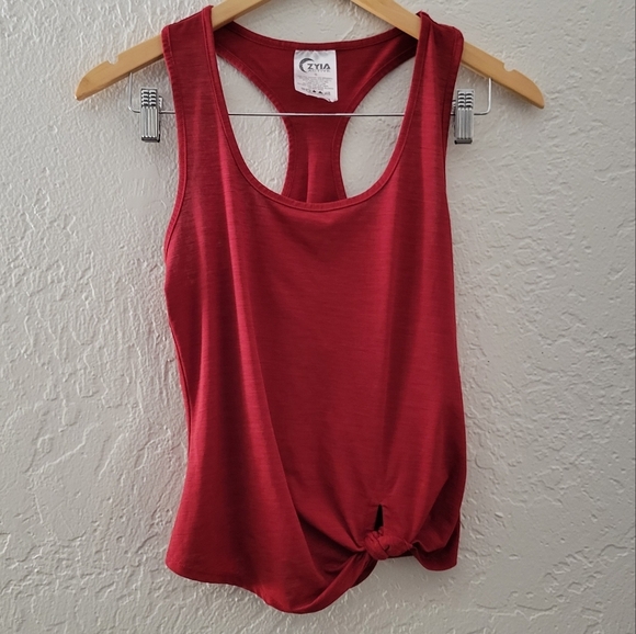 ZYIA Side Tie Tank Top Size Small - Picture 1 of 5